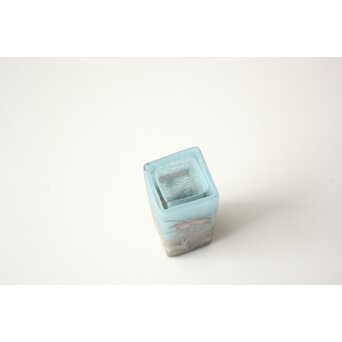 ドームナンシー Daum Nancy 小瓶 小壺 花瓶 ガラス　Y066 