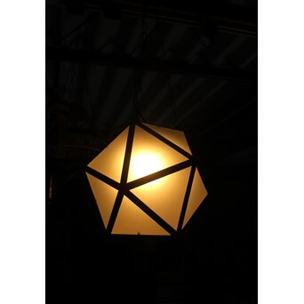 Josef Hoffmann ヨーゼフ ホフマン風 多面体ペンダントライト　A561 