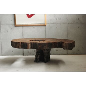 埋もれ木の天板　X639 