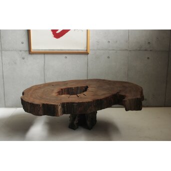 埋もれ木の天板　X639 