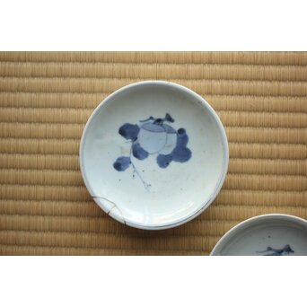 初期伊万里 小皿 5枚 果実文　P636 