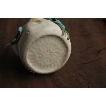 森有節 萬古焼 蓮型急須　P638 