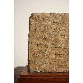 ガンダーラ美術 緑岩 仏伝 浮彫レリーフ彫刻　X640 