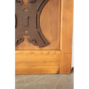 細身格子蔵戸　W0245 