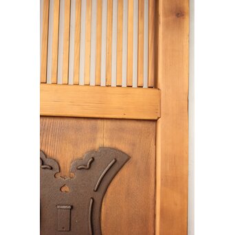 細身格子蔵戸　W0245 