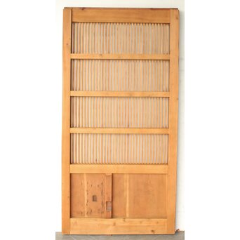 細身格子蔵戸　W0245 ウラ