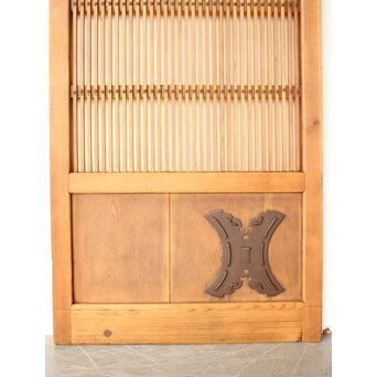 細身格子蔵戸　W0245 