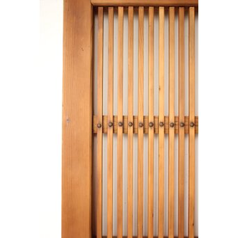 細身格子蔵戸　W0245 