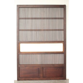 幅広 ダイアガラス格子戸　L1211