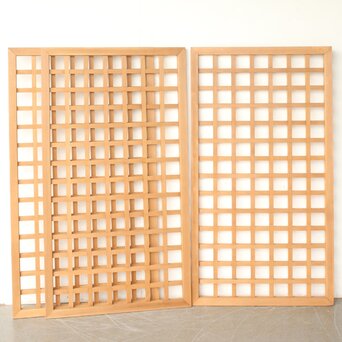 中型 升格子建具 在庫4枚　L1212