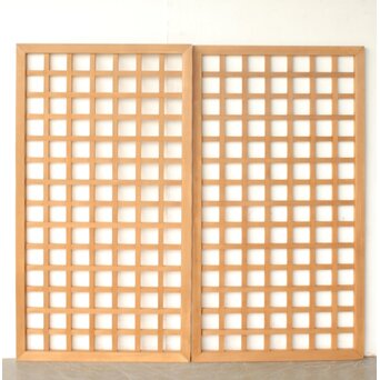 中型 升格子建具 在庫4枚　L1212 AB　表