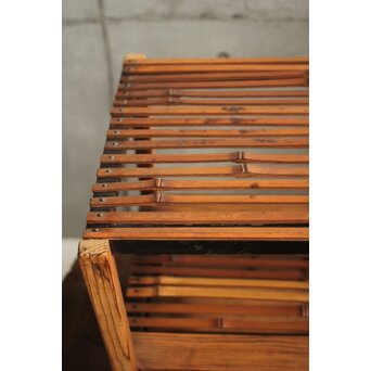 端材と竹の棚　U409 