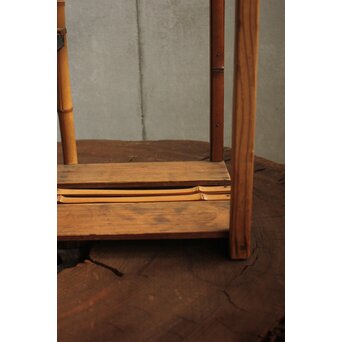 端材と竹の棚　U409 