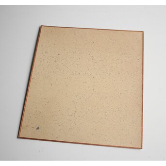 不染鉄 薬師寺 色紙額装　Z836 