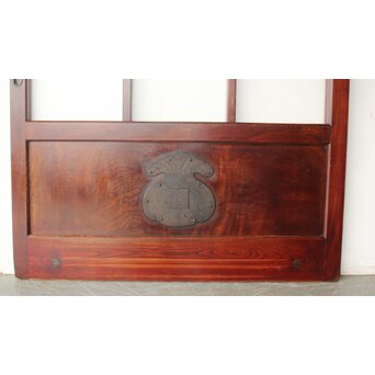 ポリカーボネート 総欅 巾着升格子蔵戸　W0246 