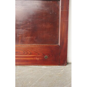 ポリカーボネート 総欅 巾着升格子蔵戸　W0246 