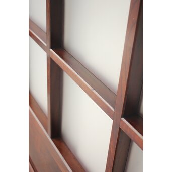 ポリカーボネート 総欅 巾着升格子蔵戸　W0246 