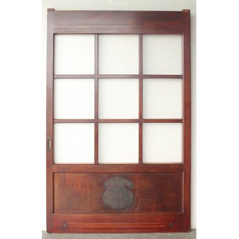 ポリカーボネート 総欅 巾着升格子蔵戸　W0246