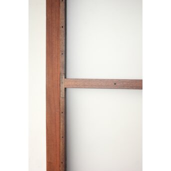 ポリカーボネート 総欅 巾着升格子蔵戸　W0246 