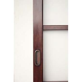 ポリカーボネート 総欅 巾着升格子蔵戸　W0246 