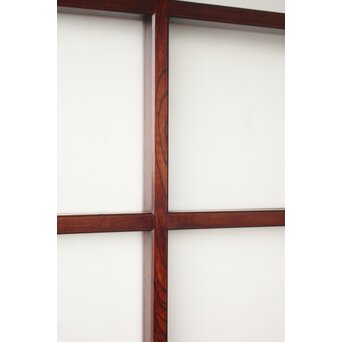 ポリカーボネート 総欅 巾着升格子蔵戸　W0246 