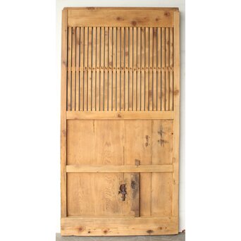 素朴な格子蔵戸　W0247 ウラ