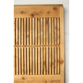 素朴な格子蔵戸　W0247 