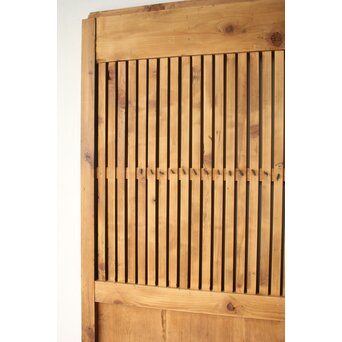 素朴な格子蔵戸　W0247 