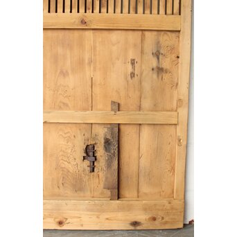 素朴な格子蔵戸　W0247 