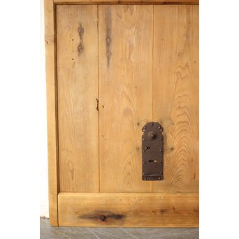 素朴な格子蔵戸　W0247 