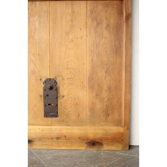 素朴な格子蔵戸　W0247 