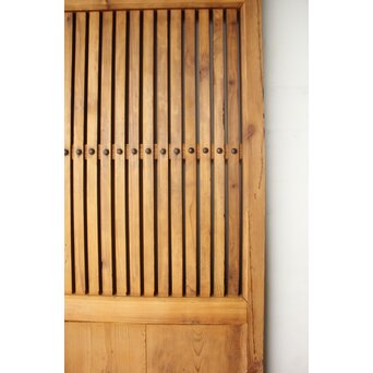 素朴な格子蔵戸　W0247 