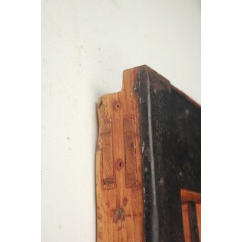 総欅 鉄格子蔵戸　W0248 