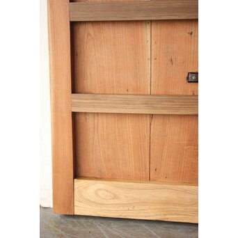 総欅 鉄格子蔵戸　W0248 