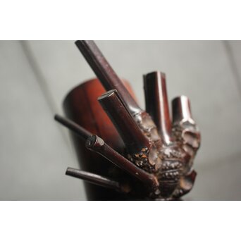 古奇竹 掛花入　U411 