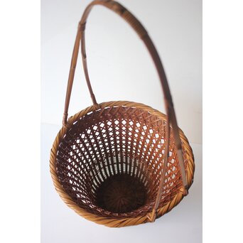 昭竹斎 竹籠　U413 