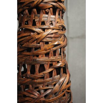 初代 田辺竹雲斎 竹花籠　U415 