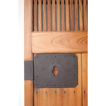 欅の格子蔵戸　W0251 