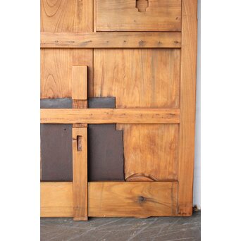 欅の格子蔵戸　W0251 