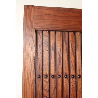 総欅格子蔵戸　W0252 