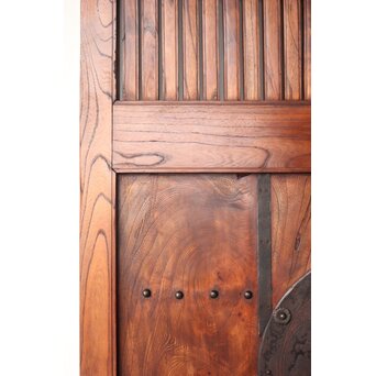 総欅格子蔵戸　W0252 