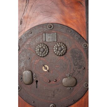 総欅格子蔵戸　W0252 