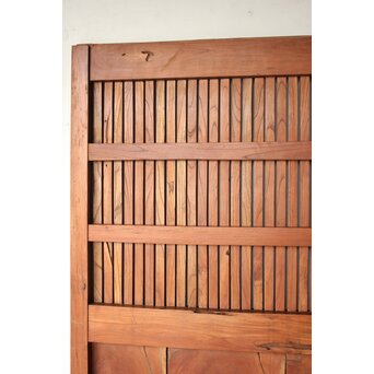 総欅格子蔵戸　W0252 