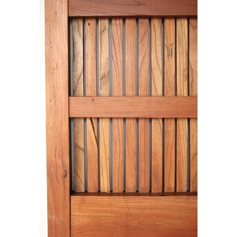 総欅格子蔵戸　W0252 