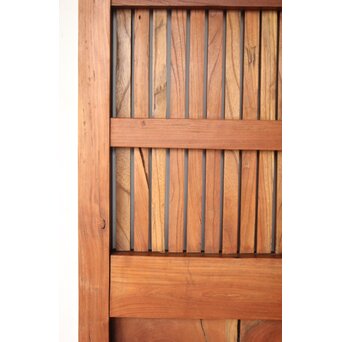 総欅格子蔵戸　W0252 