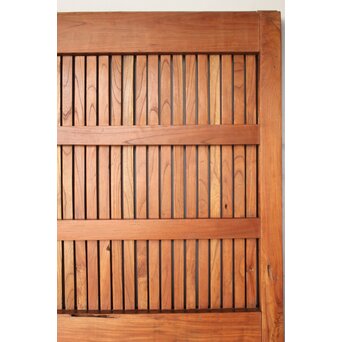 総欅格子蔵戸　W0252 