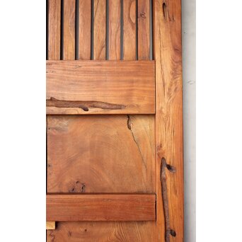 総欅格子蔵戸　W0252 