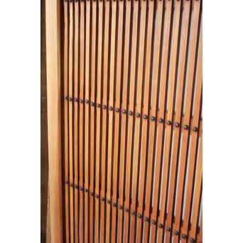 細格子 欅蔵戸　W0254 