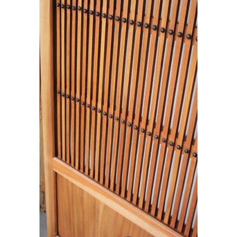 細格子 欅蔵戸　W0254 