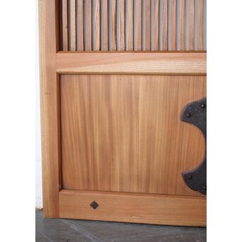 細格子 欅蔵戸　W0254 